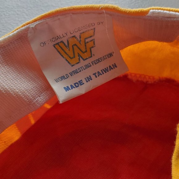 *LOWEST PRICE* Vintage Rare Hulk Hogan Hulkster Wrestling Hat WWF - Picture 3 of 7